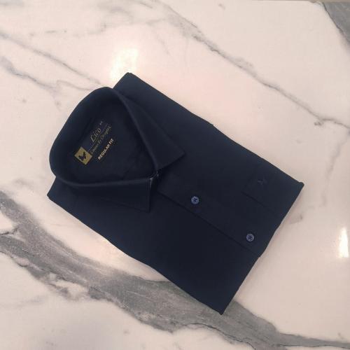 PL COTTON XLINEN DYED READYMADE SHIRT 44 HS
